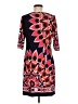 Sandra Darren Print Red Casual Dress Size 8 - photo 2