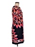 Sandra Darren Print Red Casual Dress Size 8 - photo 4