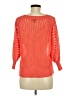 Express Outlet 100% Acrylic Orange Pullover Sweater Size M - photo 2