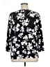 Liz Claiborne Black 3/4 Sleeve Blouse Size 1X - photo 2