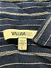 William Rast Stripes Black Long Sleeve Blouse Size L - photo 7