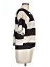 Exist Stripes Brown Short Sleeve Blouse Size L - photo 4