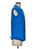 J.Crew 100% Polyester Blue Sleeveless Blouse Size 00 - photo 4