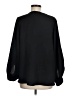 Entro 100% Polyester Black 3/4 Sleeve Blouse Size M - photo 2