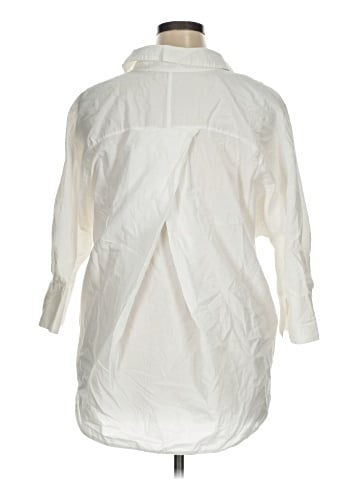 Express 3/4 Sleeve Button-Down Shirt (view 2)