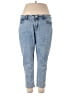 Denizen from Levi's Solid Blue Jeans Size XL - photo 1