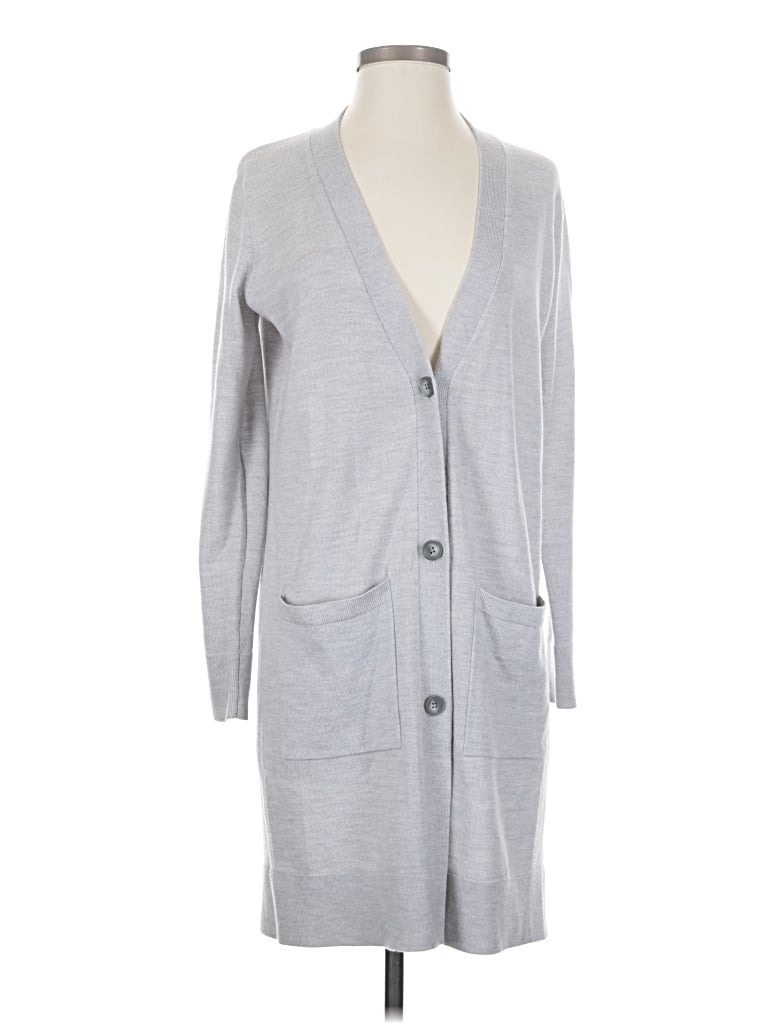 Pre-owned Pendleton Wool Cardigan Sweater In Gray