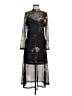 ALLSAINTS Black Green Cocktail Dress Size 8 - photo 1