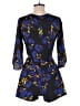 Yumi Kim 100% Polyester Print Blue Romper Size S - photo 2