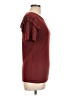 Assorted Brands Burgundy Short Sleeve Top Size L - photo 4