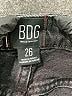 BDG 100% Cotton Black Jeans Size 26 waist - photo 7