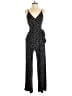 Kaileigh Polka Dots Black Jumpsuit Size S - photo 1