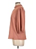 Misia 100% Polyester Brown 3/4 Sleeve Blouse Size L - photo 5