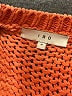 IRO 100% Cotton Orange Pullover Sweater Size S - photo 7