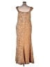 FAERIESTY Solid Gold Cocktail Dress Size 4X - photo 2