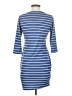 P.S. Kate Stripes Blue Casual Dress Size XS (estimated) - photo 2