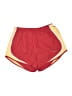 Nike 100% Polyester Color Block Red Athletic Shorts Size S - photo 1
