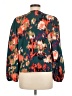 Shein 100% Polyester Teal 3/4 Sleeve Blouse Size 6 - photo 2