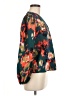 Shein 100% Polyester Teal 3/4 Sleeve Blouse Size 6 - photo 4