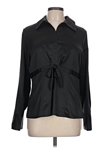 Oleg Cassini Long Sleeve Blouse (view 1)