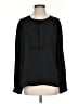 Current Air 100% Polyester Black Long Sleeve Blouse Size S - photo 1