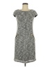 Chetta B Tweed Gray Casual Dress Size 8 - photo 1