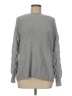 Prettygarden 100% Acrylic Gray Pullover Sweater Size M - photo 1