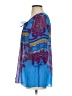 Hale Bob 100% Silk Blue 3/4 Sleeve Silk Top Size S - photo 5