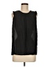 Gap 100% Silk Black Sleeveless Silk Top Size 8 - photo 1