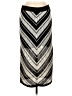 Sofia Jeans by Sofia Vergara 100% Acrylic Chevron-herringbone Silver Casual Skirt Size M - photo 1