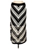 Sofia Jeans by Sofia Vergara 100% Acrylic Chevron-herringbone Silver Casual Skirt Size M - photo 2