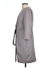 ASOS 100% Polyester Solid Gray Casual Dress Size 10 - photo 5