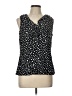 Chico's 100% Nylon Black Sleeveless Blouse Size Lg (2) - photo 1