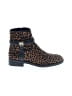 MICHAEL Michael Kors Animal Print Brown Ankle Boots Size 7 1/2 - photo 1