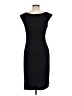 Connected Apparel 100% Polyester Solid Black Cocktail Dress Size 10 - photo 2