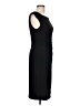 Connected Apparel 100% Polyester Solid Black Cocktail Dress Size 10 - photo 4