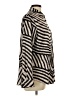 Unbranded Animal Print Brown Long Sleeve Blouse Size L - photo 4