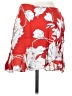 Lovers + Friends Floral Red Casual Skirt Size S - photo 1