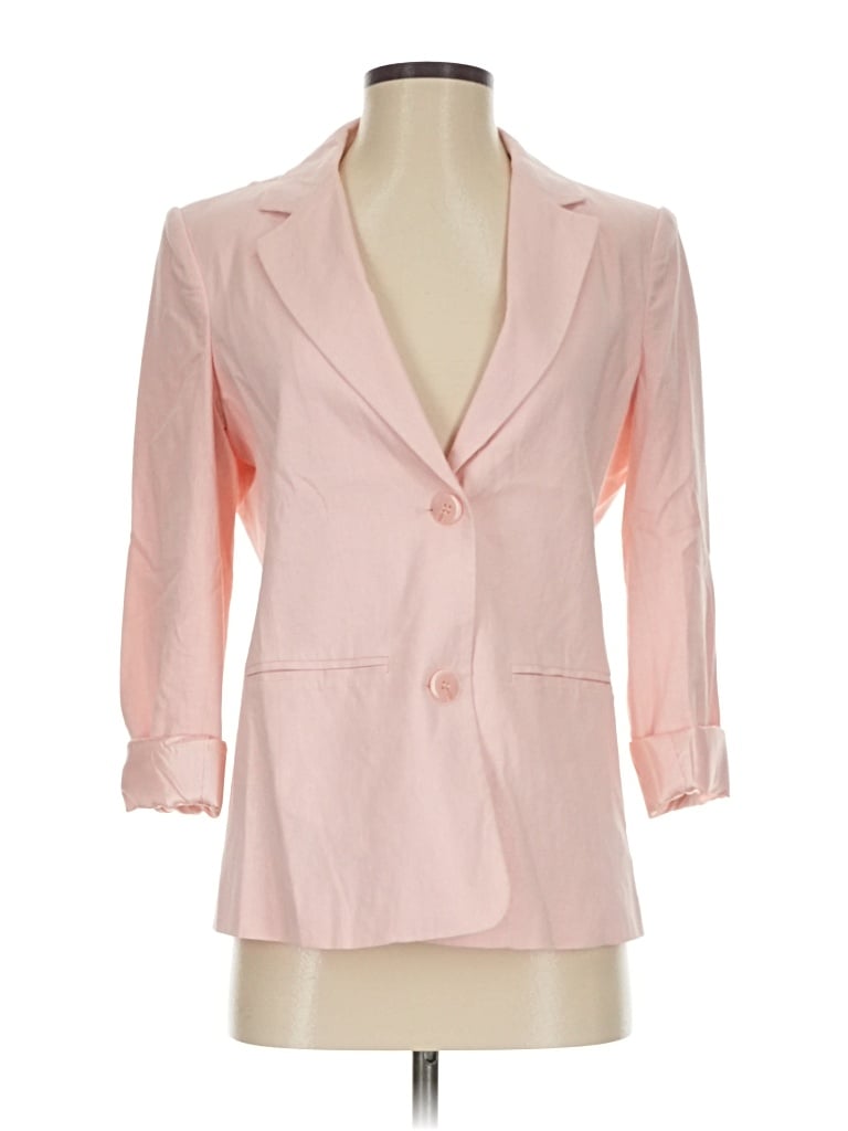 Pre-owned Assorted Brands Blazer Jacket In Pink