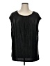 Liz Claiborne Career 100% Polyester Black Short Sleeve Top Size 1X - photo 1