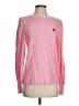 Ann Taylor LOFT 100% Cotton Hearts Pink Pullover Sweater Size XS - photo 1