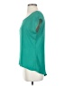 Unbranded 100% Polyester Teal Short Sleeve Top Size S - photo 5