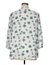 Unbranded Teal 3/4 Sleeve Blouse Size XL (estimated) - photo 2