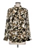 Chico's 100% Polyester Camo Brown Long Sleeve Blouse Size Med (1) - photo 1