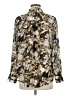 Chico's 100% Polyester Camo Brown Long Sleeve Blouse Size Med (1) - photo 2