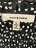 Max Studio 100% Polyester Polka Dots Black Casual Dress Size L - photo 4