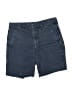 Mother Solid Blue Denim Shorts Size 26 waist - photo 1