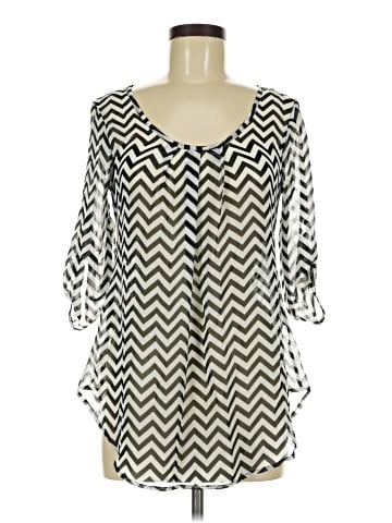 Auditions 3/4 Sleeve Blouse (view 1)