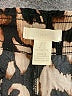 H&M 100% Viscose Animal Print Black Casual Pants Size S - photo 4