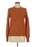 Ann Taylor LOFT Hearts Brown Pullover Sweater Size M - photo 1